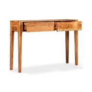 Table console Bois massif 118 x 30 x 80 cm