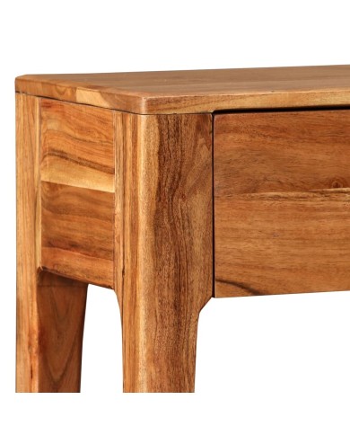 Table console Bois massif 118 x 30 x 80 cm
