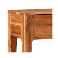 Table console Bois massif 118 x 30 x 80 cm