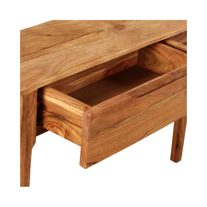Table console Bois massif 118 x 30 x 80 cm