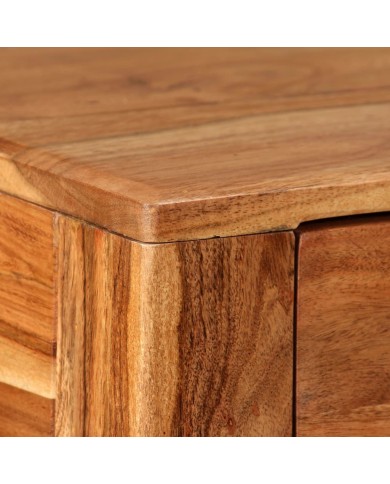 Table console Bois massif 118 x 30 x 80 cm