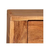 Table console Bois massif 118 x 30 x 80 cm