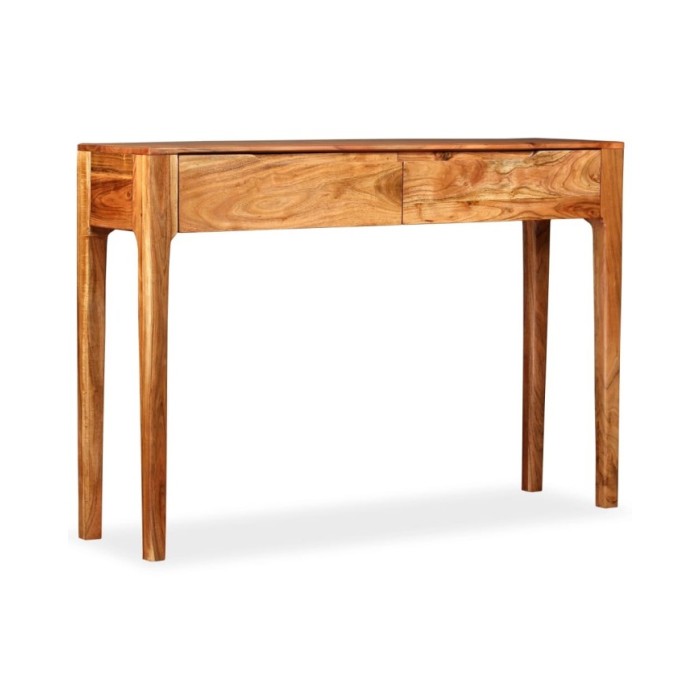 Table console Bois massif 118 x 30 x 80 cm