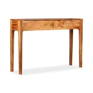 Table console Bois massif 118 x 30 x 80 cm
