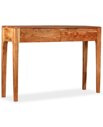 Table console Bois massif 118 x 30 x 80 cm