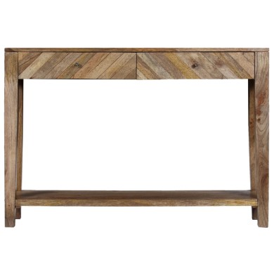 Table console Bois de manguier massif 118 x 30 x 80 cm