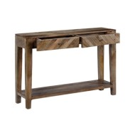 Table console Bois de manguier massif 118 x 30 x 80 cm