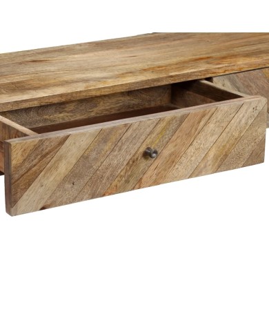 Table console Bois de manguier massif 118 x 30 x 80 cm