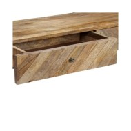 Table console Bois de manguier massif 118 x 30 x 80 cm