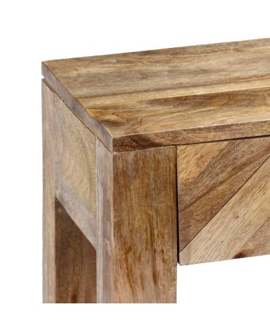 Table console Bois de manguier massif 118 x 30 x 80 cm