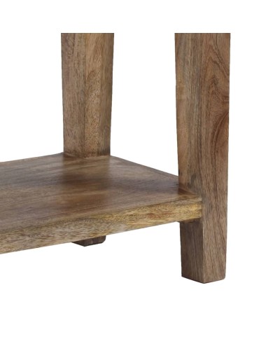 Table console Bois de manguier massif 118 x 30 x 80 cm