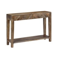 Table console Bois de manguier massif 118 x 30 x 80 cm