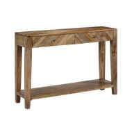 Table console Bois de manguier massif 118 x 30 x 80 cm