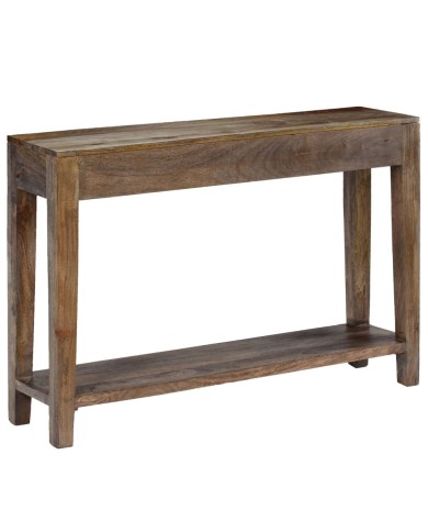 Table console Bois de manguier massif 118 x 30 x 80 cm