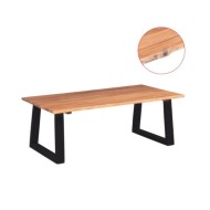 Table basse Bois d'acacia massif 110 x 60 x 40 cm