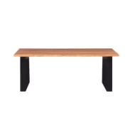 Table basse Bois d'acacia massif 110 x 60 x 40 cm