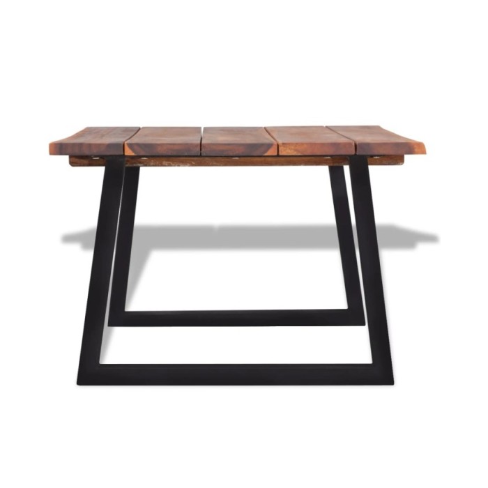 Table basse Bois d'acacia massif 110 x 60 x 40 cm