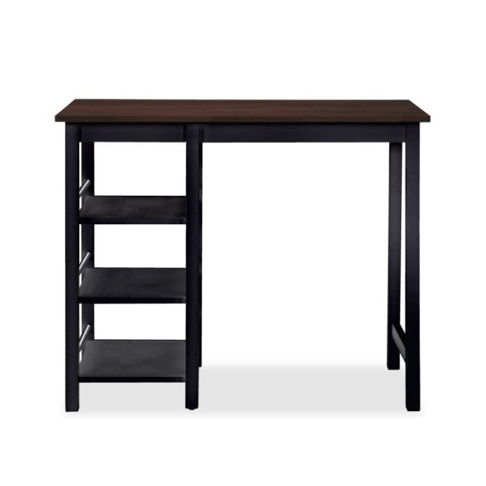 Assortiment de bar 3 pcs MDF Noir