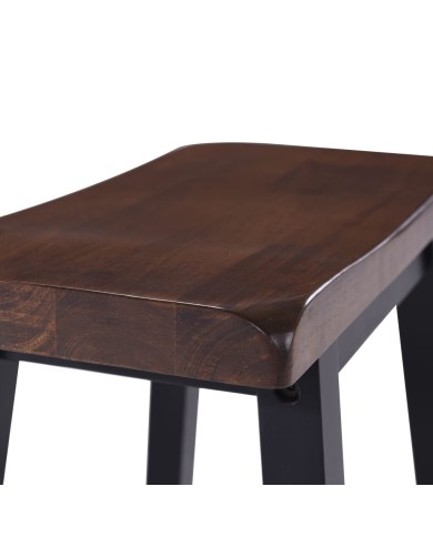 Assortiment de bar 3 pcs MDF Noir