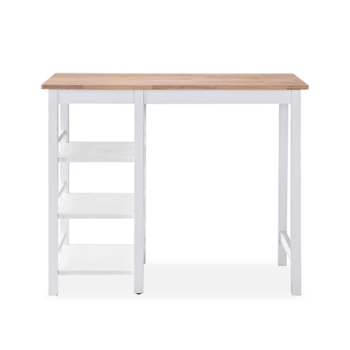 Ensemble de bar 3 pcs MDF Blanc