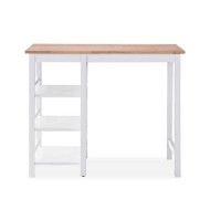 Ensemble de bar 3 pcs MDF Blanc