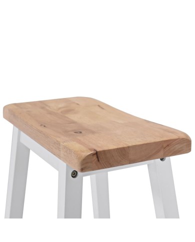 Ensemble de bar 3 pcs MDF Blanc