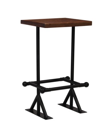 Mobilier de bar 3 pcs Bois de récupération massif