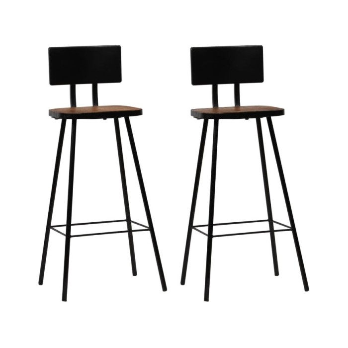 Mobilier de bar 3 pcs Bois de récupération massif