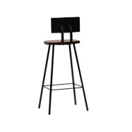 Mobilier de bar 5 pcs Bois de récupération massif Multicolore