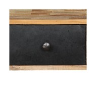 Table console Teck massif de récupération 120 x 30 x 76 cm