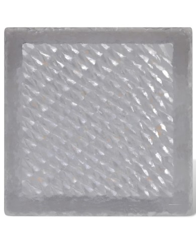Lampes enterrées à LED 2 pcs 100x100x68 mm