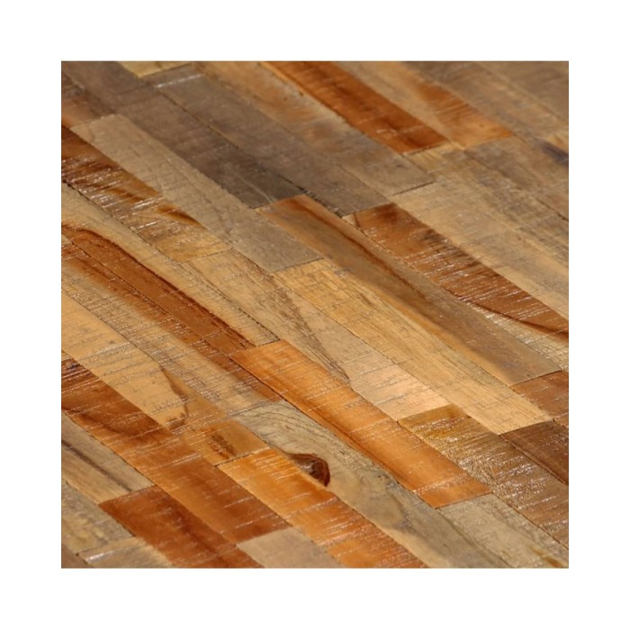 Table basse gigogne 2 pcs Teck massif de récupération