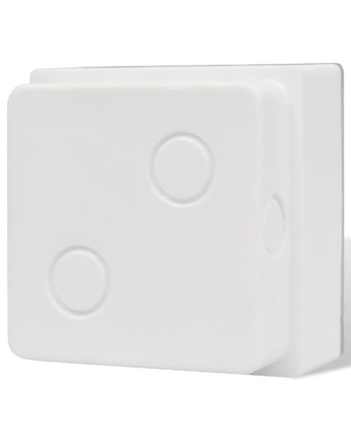 Lampes enterrées à LED 2 pcs 100x100x68 mm