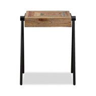 Table d'appoint Teck massif de récupération 