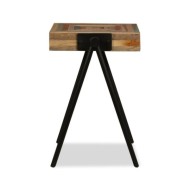 Table d'appoint Teck massif de récupération 