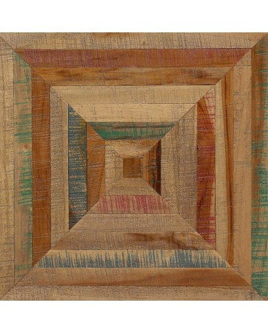 Table d'appoint Teck massif de récupération 