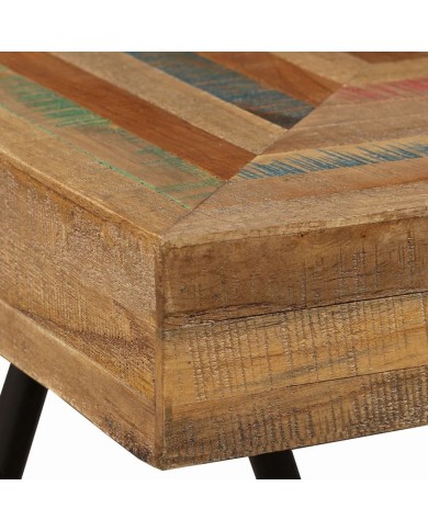 Table d'appoint Teck massif de récupération 