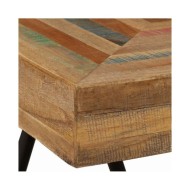 Table d'appoint Teck massif de récupération 