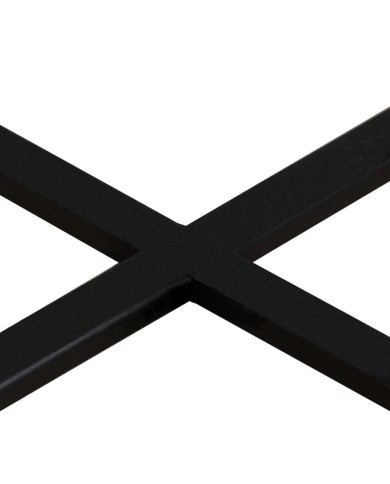 Table d'appoint ronde Teck massif de récupération