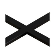 Table d'appoint ronde Teck massif de récupération