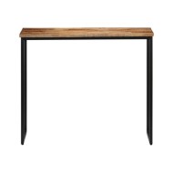 Table console Teck recyclé massif 90 x 30 x 76 cm