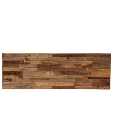 Table console Teck recyclé massif 90 x 30 x 76 cm