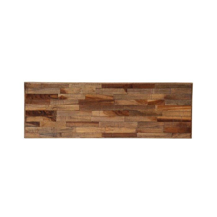 Table console Teck recyclé massif 90 x 30 x 76 cm