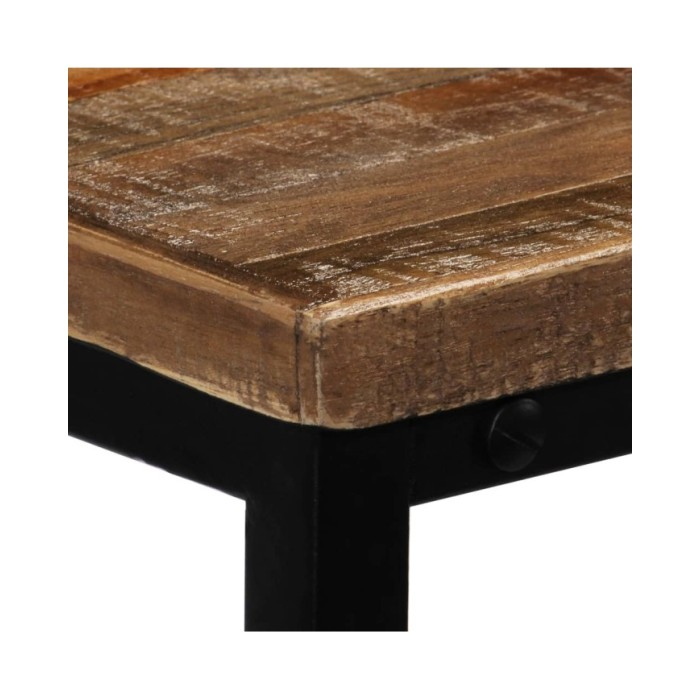 Table console Teck recyclé massif 90 x 30 x 76 cm