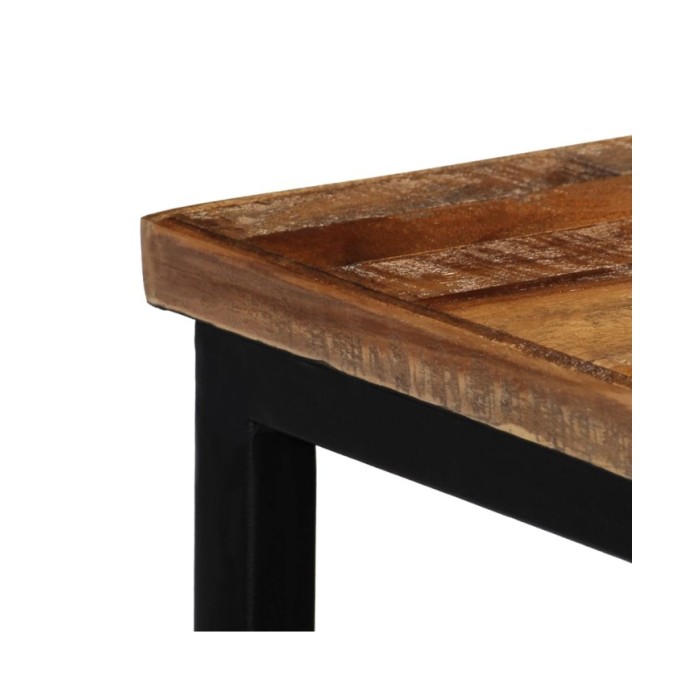 Table console Teck recyclé massif 90 x 30 x 76 cm