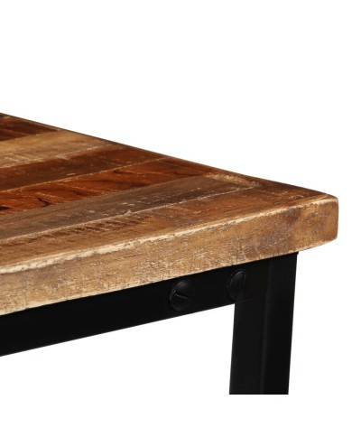 Table console Teck recyclé massif 90 x 30 x 76 cm