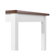 Table de bar et tabouret 3 pcs Bois massif