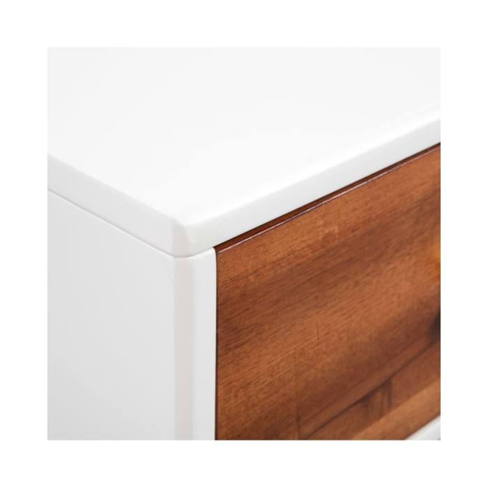 Table basse Bois d'acacia massif 90 x 50 x 40 cm