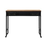 Table console MDF et bois de sapin 100 x 33,5 x 80 cm