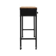 Table console MDF et bois de sapin 100 x 33,5 x 80 cm